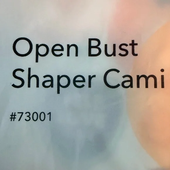 Cami - “Shapermint” Open Bust Shaper CamiSz 2X